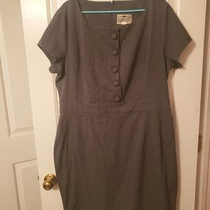 Houndstooth Collectif Pencil Dress